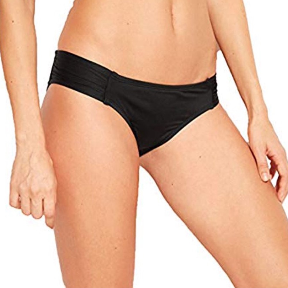 Shade&shore black tab bikini bottoms